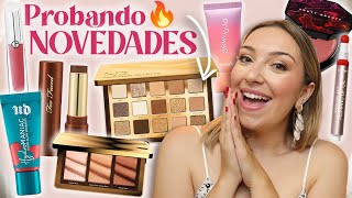 🔥 Probando NOVEDADES MAQUILLAJE 🥵 He encontrado joyitas increíbles [upl. by Kristo825]