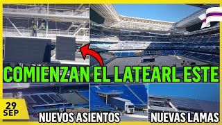 💥 ACELERA el VIDEOMARCADOR 360 ⚠️ OBRAS del SANTIAGO BERNABÉU 29 Septiembre 2023 [upl. by Bennink]