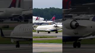 Delta CRJ900 Departing ATL N326PQ Delta Planespotting Aviation [upl. by Edak]