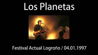 Los Planetas 🪐 Concierto Festival Actual 📅 Logroño 04011997 [upl. by Lamak]