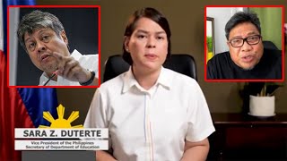 SAGOT NI VP SARA SA REYNA NG TOKHANG IDEMANDA SYA SA PINAS KIKO BUTATA SA KAKAMPINK [upl. by Lleksah]