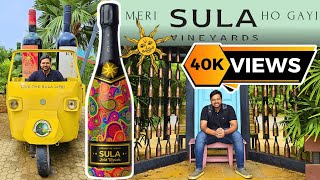 Sula Vineyards Nashik  Complete Tour of Wine capital of India  Wine tasting amp more🍷 [upl. by Ailedamla]