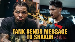 Gervonta Davis Sends Shakur Stevenson A Message [upl. by Adnawed18]