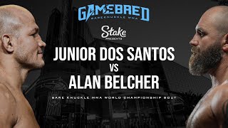 Gamebred BKMMA Junior Dos Santos vs Alan Belcher FULL EVENT [upl. by Akeret]