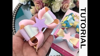 🎀 Boutique com gravatinha embutido  Fita n 5  PAP  DIY [upl. by Sandi]