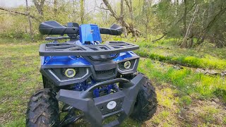 Tao G200 ATV Love You Long Time A 1Week Ownership Review  Trail Riding Footage [upl. by Anirtal]