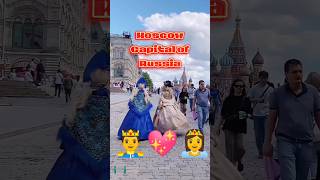 Moscow  Capital of Russia  Russian Street Walk  Russia 🇷🇺 4K russiangirl moscow shortsfeed [upl. by Schatz362]