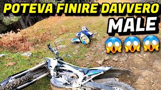 ENDURO La brutta caduta di Ciccio 😓❌️ Provo il Fantic anchio🤮🤮 [upl. by Yanej791]