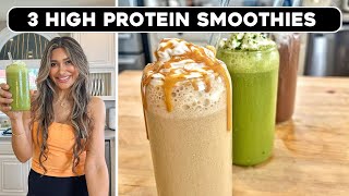 3 No Banana High Protein Smoothies That Still Help You Lose Weight [upl. by Hametaf]