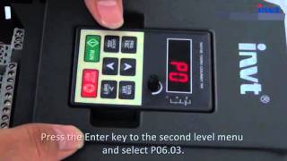 Solar Pump Inverter How to Set Solar Pump Inverter GD100PV Parameters [upl. by Cardwell527]