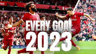 All 114 Goals From 2023  Liverpool FC  Longrange Late Winners Freekicks [upl. by Anoif]