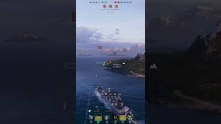 Sinops Double Kill and then THIS happened  World of Warships worldofwarships shorts [upl. by Silvers]