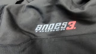 Alpinestars Andes V3 Drystar review 3XL Jacket and Pants and Update on 4XL [upl. by Wallas542]