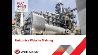 Unitronics Website Navigation Training [upl. by Saxon]