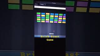 Brick Blast Game  Python Programming [upl. by Laughton885]