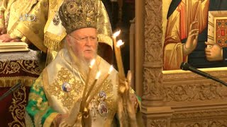 Le patriarche orthodoxe Bartholomée sest rendu en Belgique [upl. by Jandel37]