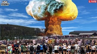 US PanicCollapse of Caldera Under Yellowstone ParkWhen Thousands Earthquakes Just Hit Yellowstone [upl. by Anim]