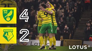 HIGHLIGHTS  Norwich City 42 Watford [upl. by Otrebmal542]