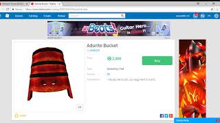 Buying the Adurite Bucket in ROBLOX [upl. by Evyn]