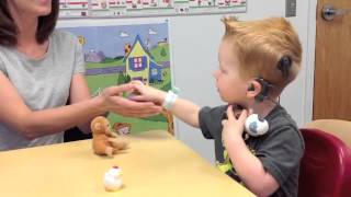 Cochlear Implant Therapy Session [upl. by Nowahs839]