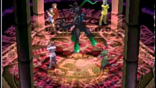 Persona 2 Eternal Punishment Nyarlathotep Final Boss battle Part One [upl. by Annahsed]