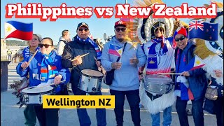 Philippines vs New Zealand philippines newzealand wellington mabuhay labanfilipinas pinoy [upl. by Imugem]