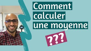 Comment calculer une moyenne [upl. by Luca368]