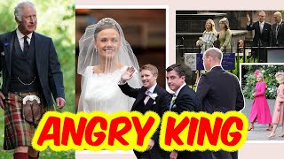 King Charles Furious After William amp Eugenie Ruin Wedding Reception of Duke of Westminster [upl. by Xineohp]