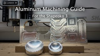 Aluminum Feeds and Speeds for the Shapeoko  MaterialMonday [upl. by Nivlag549]