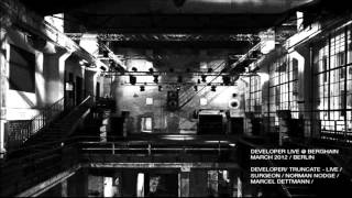 Developer live  Berghain [upl. by Ettenyar]