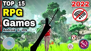 Top 15 Best OFFLINE ACTION RPG games for Android amp iOS on 2022 OFFLINE ARPG you Must Play for Mobile [upl. by Eatnahc923]