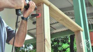 DIY Installing System C Stainless Wire Balustrade  Saddles as anchor points [upl. by Fleisher]