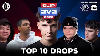 Top 10 Drops  CLIP 2v2 Loopstation Battle 2023 [upl. by Ulane]