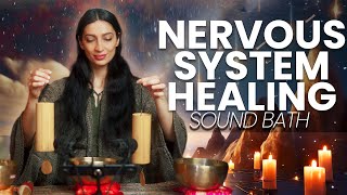 Parasympathetic Nervous System Healing Frequency Music  Sound Bath Meditation [upl. by Pammy889]