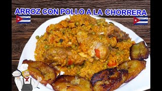 Receta Cubana de Arroz con Pollo a la Chorrera [upl. by Emrich593]