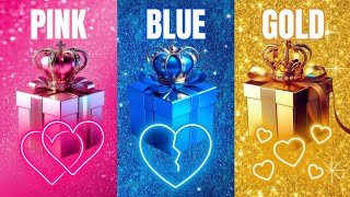 Choose Your Gift 2024 💝💝🎁 3 gift box challenge 2 good vs 1 bad 3giftbox pickonekickone quiz [upl. by Som]