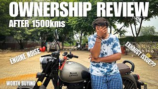 Classic Reborn 350 Gunmetal Grey Ownership Review 🔥 Itni Sarri Problems 🤯🤬😭 [upl. by Milissent]