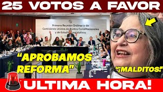 🚨DOMINGAZO VS PRIAN 25 VOTOS A FAVOR ES OFICIAL LO APRUEBAN EN SENADO PIÑA HELADA SE ACABÓ TODO [upl. by Monjo799]