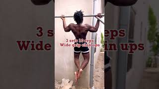 Calisthenics back workout at home  No equipment [upl. by Isidora]