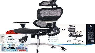 Oline ErgoPro Ergonomic Office Chair Rolling Desk Chair with 4D Adjustable Armrest Review [upl. by Kraska]