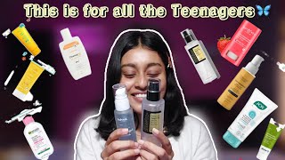 Skincare Routine for Teenagers 🦋💗✨️ [upl. by Bumgardner]