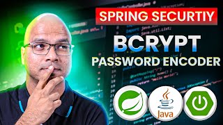 34 Spring Security  Bcrypt Password Encoder [upl. by Dorrie]