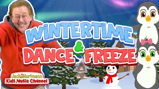 Wintertime Dance and Freeze  Jack Hartmann [upl. by Nyret]