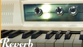 Wurlitzer 214 A Electric Piano  Reverb Demo Video [upl. by Hamimej]