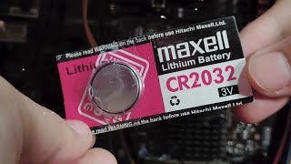 Maxell CR 2032 3V Lithium Battery Best cmos battery for pc [upl. by Alduino]