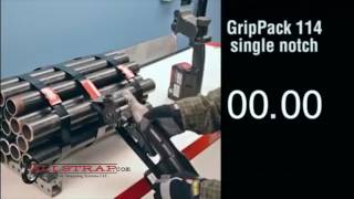 Speed of Signode PN2114 vs Grip Pack Tensioner and RCNS2114 vs Grip Pack 114 Sealer Pro Comparison [upl. by Danette979]