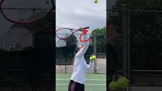 Tennis Serve Pronation Link to full video below [upl. by Ayanal]