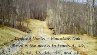 Mountain Oaks Retreat land for sale Virginia 4 25 09 [upl. by Yessac]