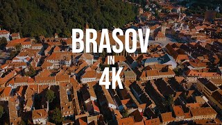 🇷🇴 Brasov in 4K  From the German Kronstadt to the City of Stalin [upl. by Klingel19]