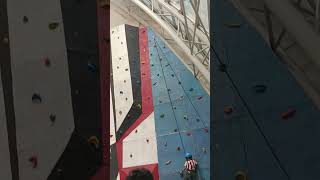 Rock Climbing in Prasads Imax Hyderabad shorts [upl. by Neeluqcaj838]